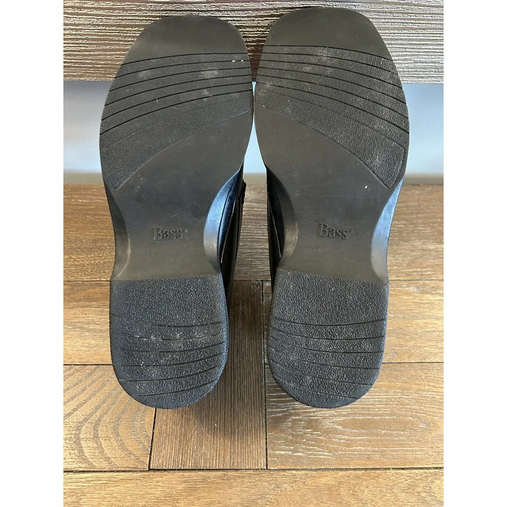 Bass Victory Shoes Mens Size 10M Leather Slip On‎ Loafers Comfort Dress Work